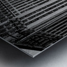 michigan central train station  square 568 Train Metal print