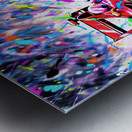 Race Cars On Track Metal print