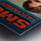 1978 smu football viewfinder Metal print