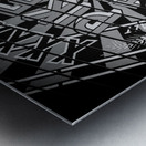 pike street stout  square 310 Stout 13k Metal print