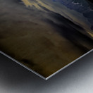 Passo Giau Curved Road at Sunset Metal print