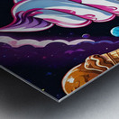 Space Cream Metal print