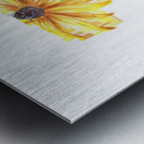 Watercolor Flower Minimalism PNG 3 Metal print