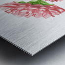 Watercolor Flower Minimalism PNG 20 Metal print