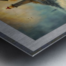 THE HIKER  Metal print