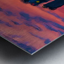 Frankfurt Germany Skyline Abstract Metal print