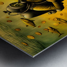 GOLD GUARDIANS Metal print