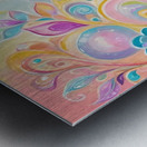Glimmer Metal print