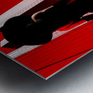 On My Way  Metal print