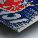 1950s ice hockey at empire pool wembley Metal print