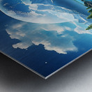 Harmony Unveiled: Elemental Fusion Metal print