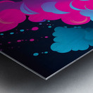 Smokey Girl Pop Art 4  Metal print