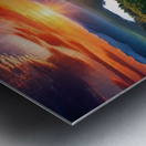 Natures Tapestry: A Journey of Tranquility and Wonder Metal print