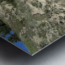 Calgary River Bank Metal print