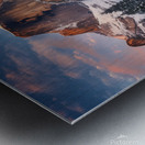 Celestial Majesty: A Captivating Glimpse of Half Dome Metal print