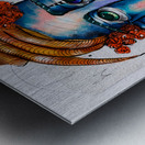 Portrait of I Dunno Metal print