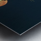 Liberty Torch Moon Metal print