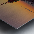 New York City Sunset Metal print