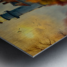 FISH CADDY Metal print