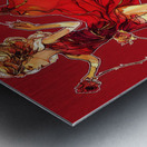 Flower Chix Metal print