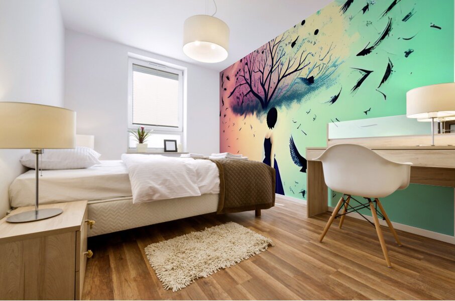 The Art of the Mind 68 Mural print