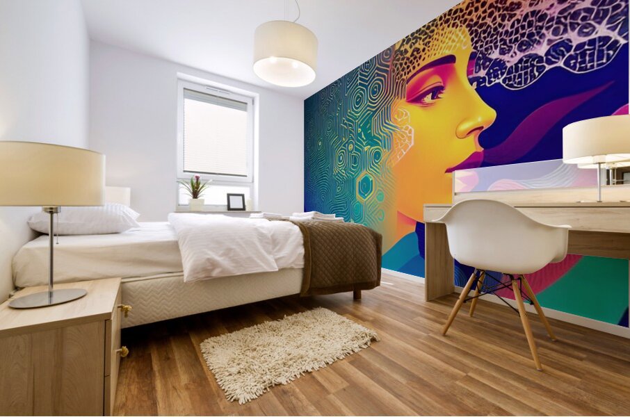The Art of the Mind 130 Mural print