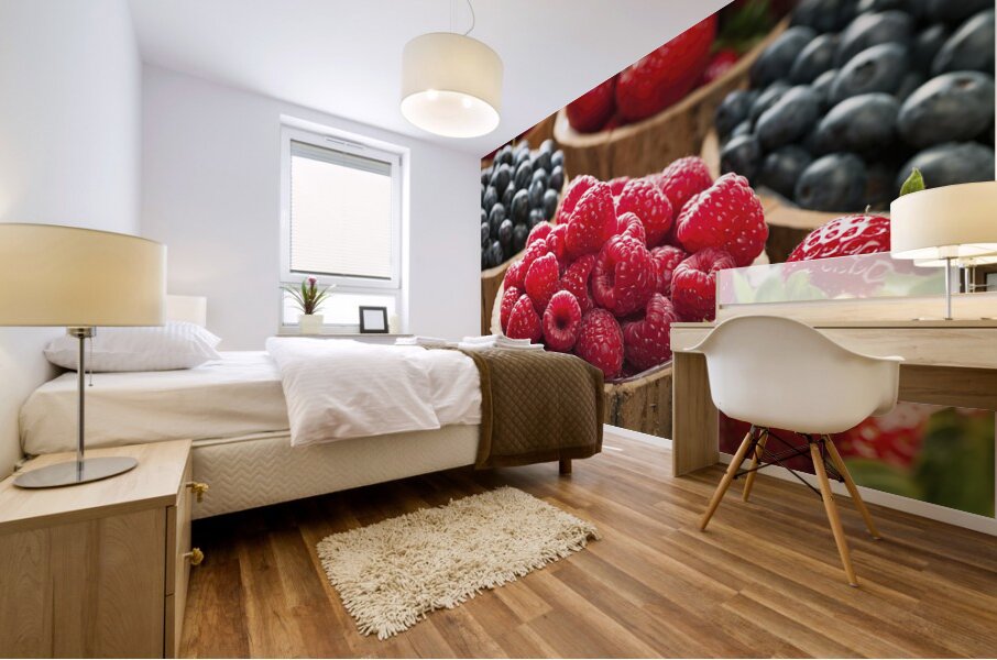 Berry Bonanza Mural print