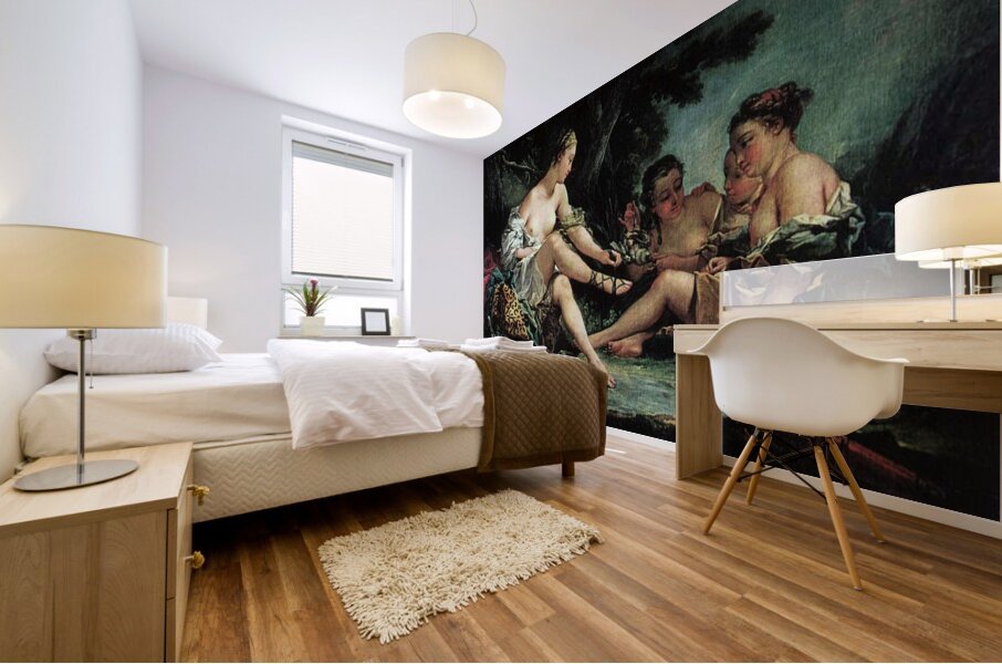 Francois Boucher 1703 1770 Dianas Return from the Hunt Mural print