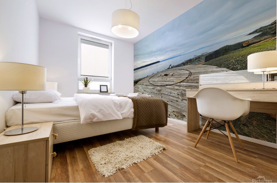 Table Seaside Mural print