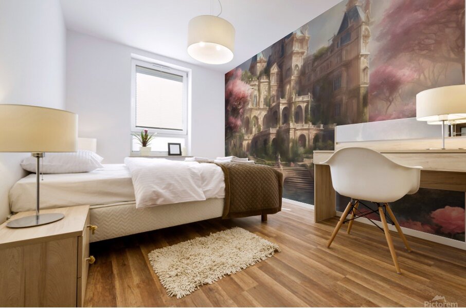 Palace of happiness Mural print