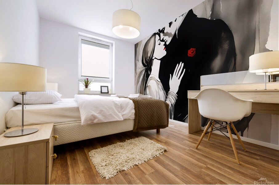 I Love You Mural print