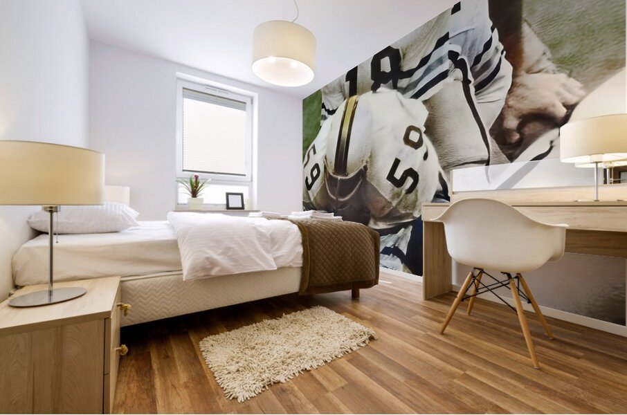  1966 georgia tech football  Mural print