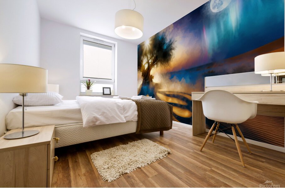 Desert Vigil Mural print