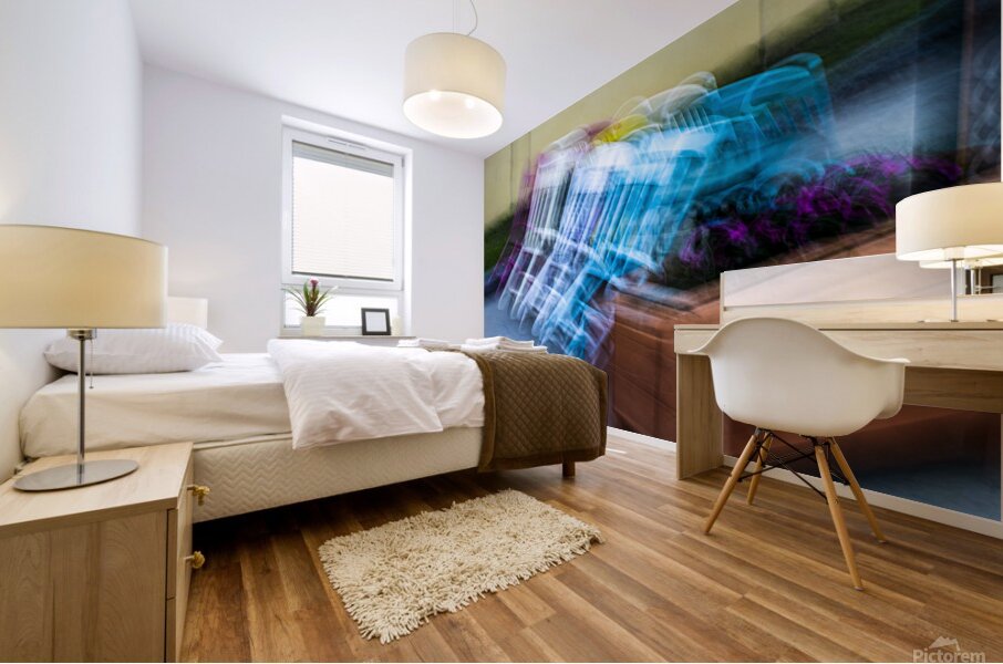 Angular Rest Mural print