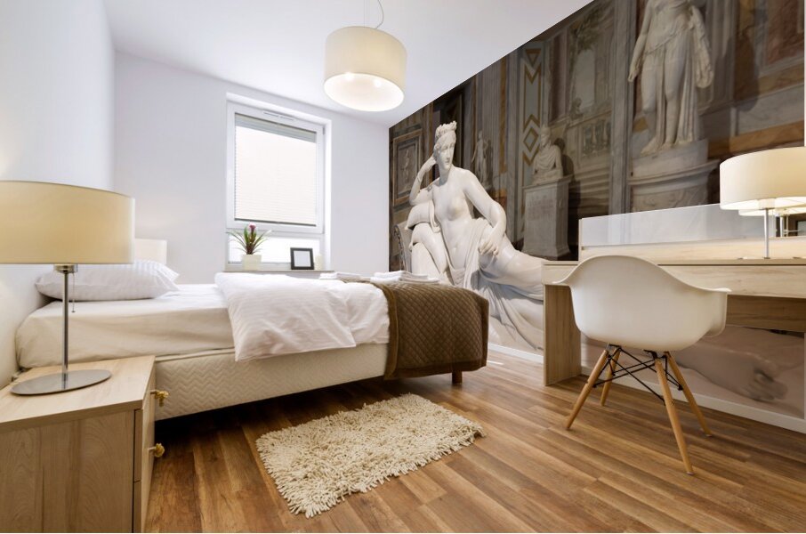 Rome Italy - Paolina Borghese Bonaparte as Venus Victrix by sc Mural print