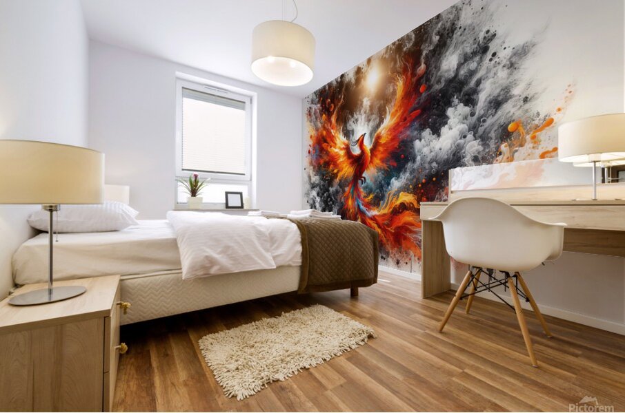 Eternal Rebirth Mural print