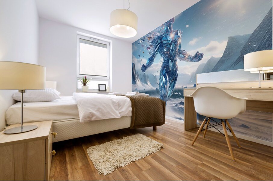 The Force within Mural print