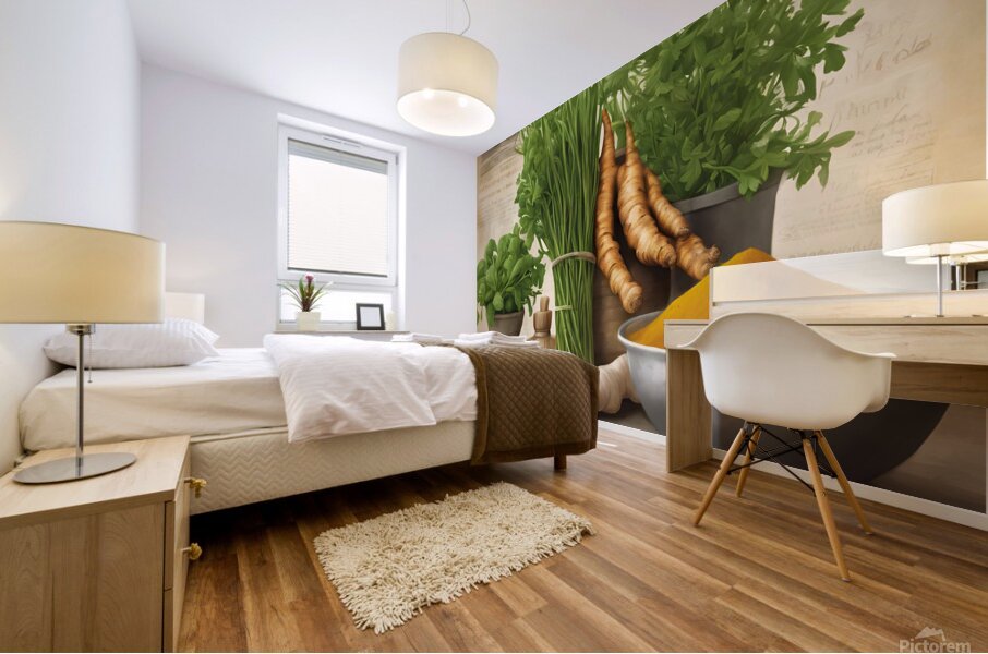 Don t forget these herbs Mural print