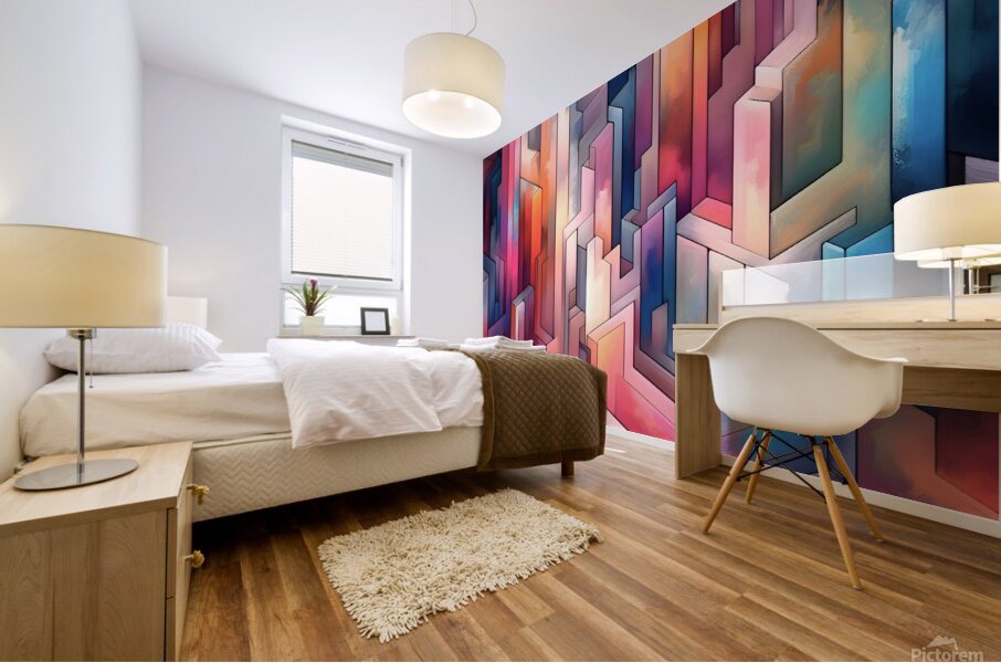 Under Construction Mural print