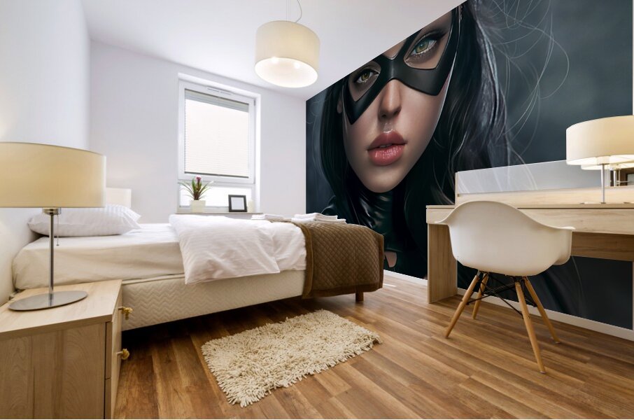 Feline Mystique Mural print