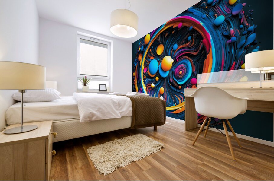 SUPER ROULETTE Mural print