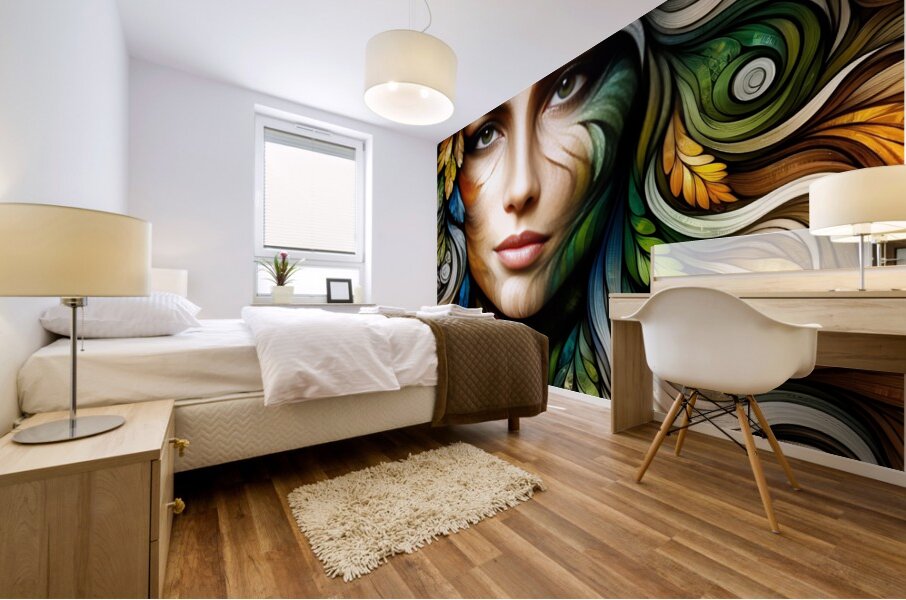 All of my colors Mural print