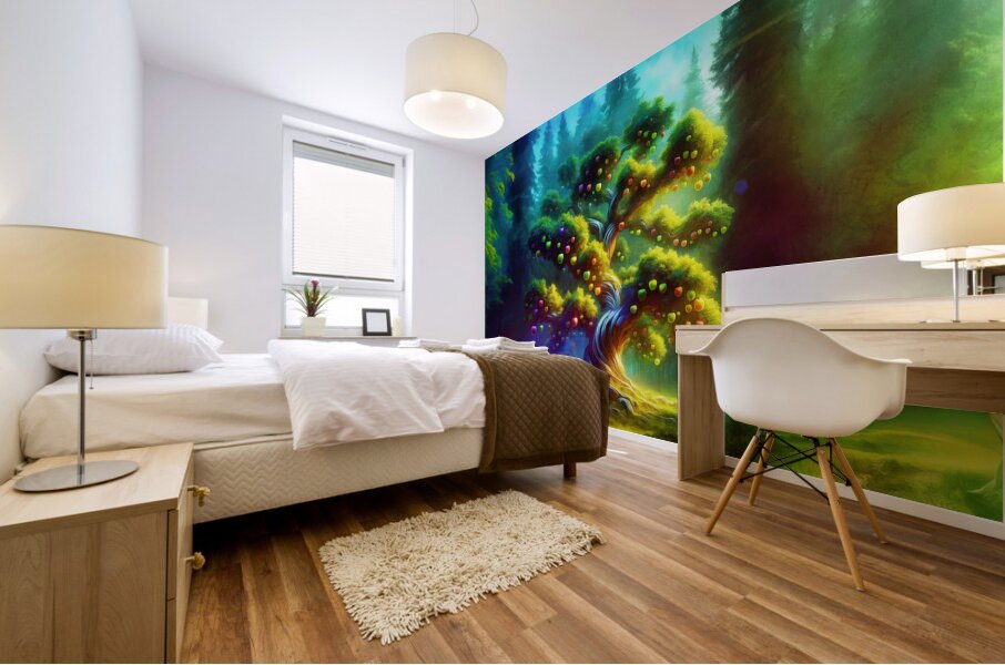 Tree of Grace Mural print