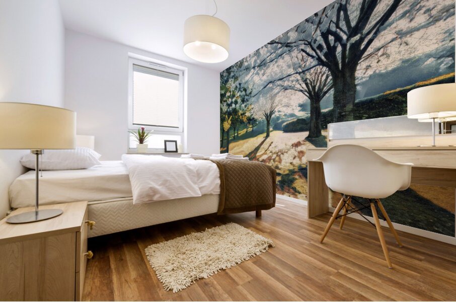 Spring in High Park Toronto Mural print