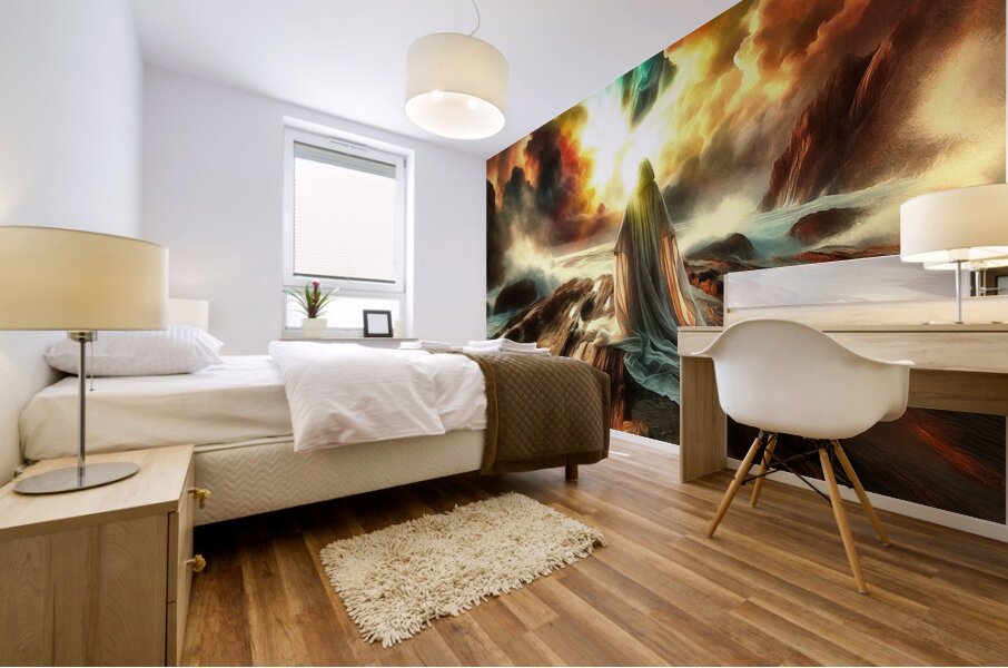 The Pilgrim Series: Sojourner Mural print