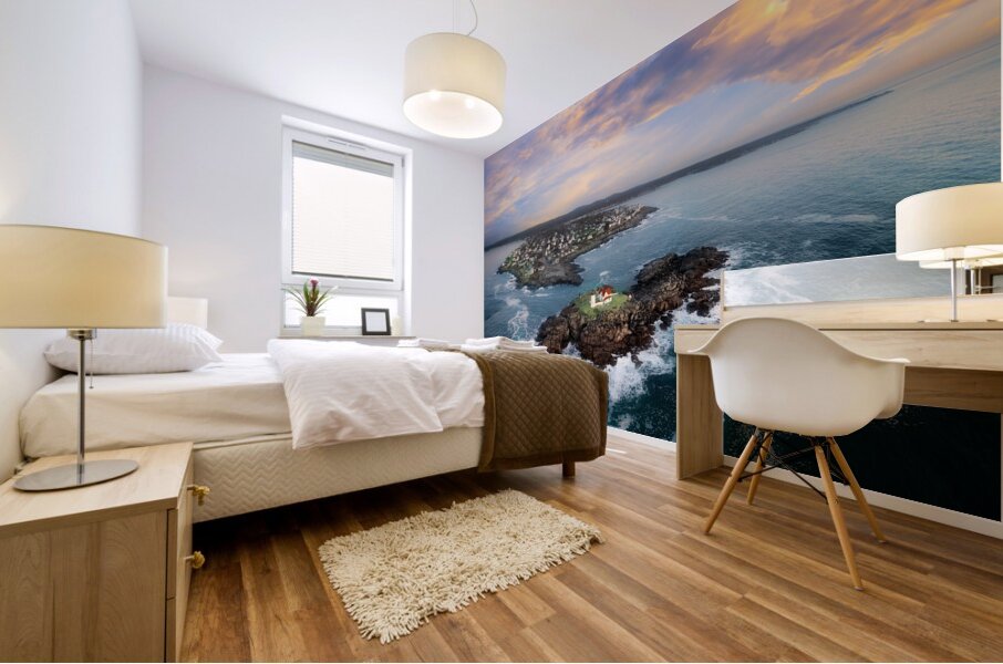 Cape Neddick Awakens Mural print