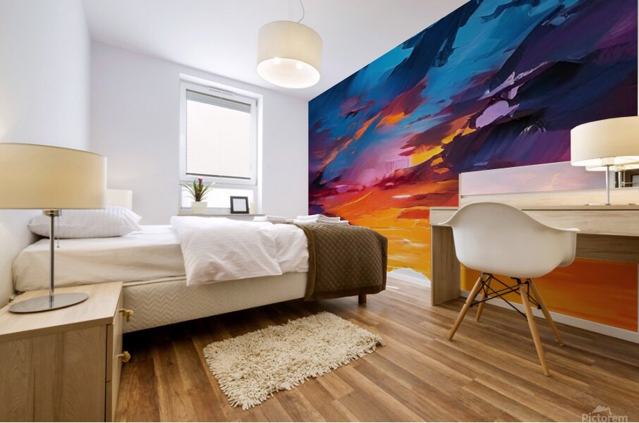 Tranquil Twilight Mural print