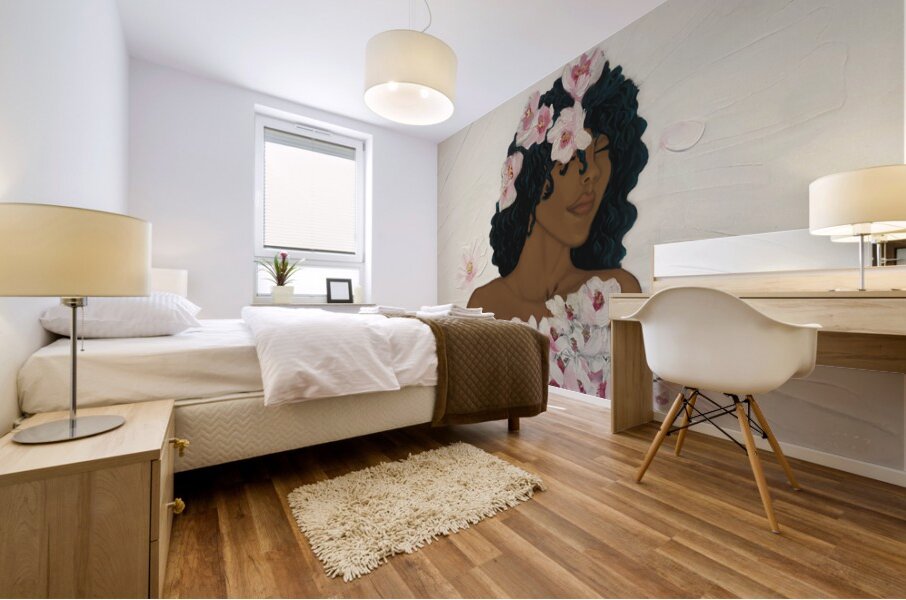 Kept Oil Painting Print Mural print