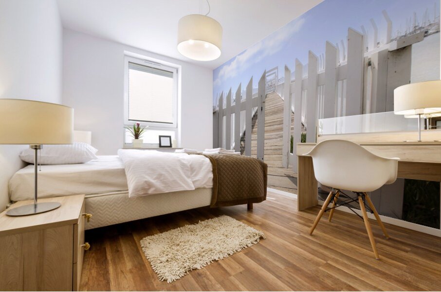 The Gate Mural print