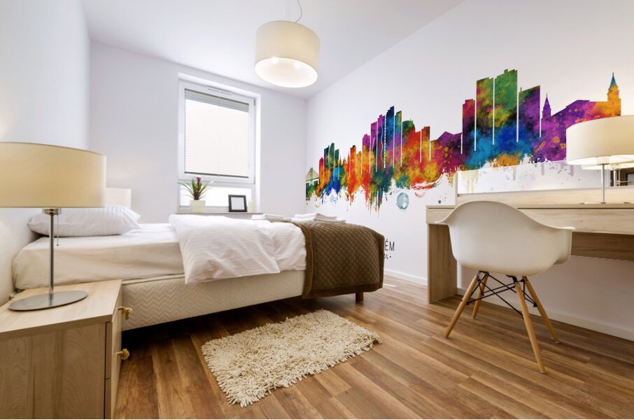 Belem Brazil Skyline Mural print